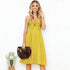 Bow tie suspender maxi dress - ROUTINE FASHION